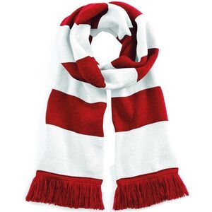 Beechfield Varsity Mens /Womens Winter Warm Scarf (Double Layer Knit) /Scarves /